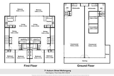 71 Auburn Street Wollongong NSW 2500 - Floor Plan 1