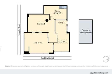 2/222 Buckley Street Essendon VIC 3040 - Floor Plan 1