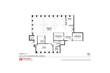 Lvl 18, 344 Queen Street Brisbane City QLD 4000 - Floor Plan 1