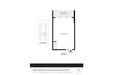 2.04, 29-31 Lexington Drive Bella Vista NSW 2153 - Floor Plan 1