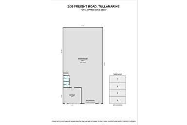 2/36 Freight Road Tullamarine VIC 3043 - Floor Plan 1