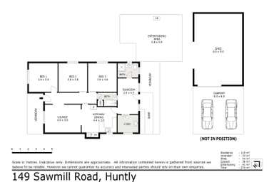 149 Sawmill Road Huntly VIC 3551 - Floor Plan 1
