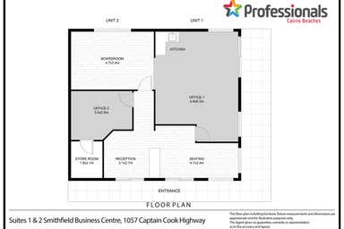 Suites , 1 & 2 Smithfield Business Centre, 1057 Captain Cook Highway Smithfield QLD 4878 - Floor Plan 1