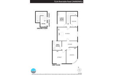 A, 721 Riversdale Camberwell VIC 3124 - Floor Plan 1