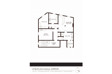 Suites 1, 2 & 3/19A St Johns Avenue Gordon NSW 2072 - Floor Plan 1