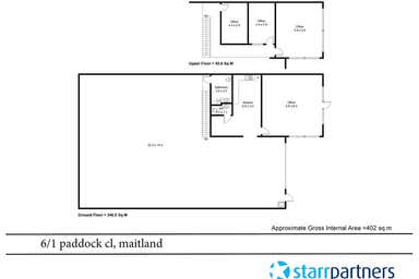 1/6 Paddock Place Rutherford NSW 2320 - Floor Plan 1