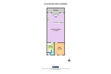 2/34 Gladstone Street Glenrowan VIC 3675 - Floor Plan 1