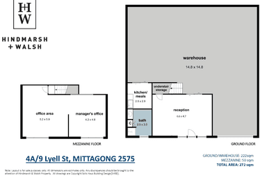 4/9a Lyell Street Mittagong NSW 2575 - Floor Plan 1