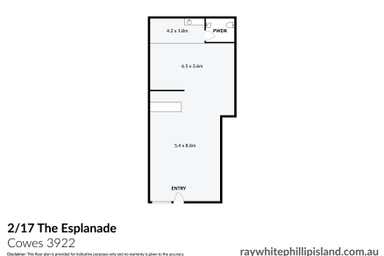 2/17 The Esplanade Cowes VIC 3922 - Floor Plan 1