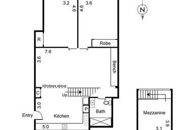 1/104 Langridge Street Collingwood VIC 3066 - Floor Plan 1