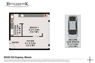 Suite 503, 531-533 Kingsway Miranda NSW 2228 - Floor Plan 1