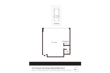 Unit 15, 7-9 Seven Hills Road Baulkham Hills NSW 2153 - Floor Plan 1