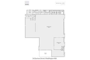 16 Davison Street Maddington WA 6109 - Floor Plan 1