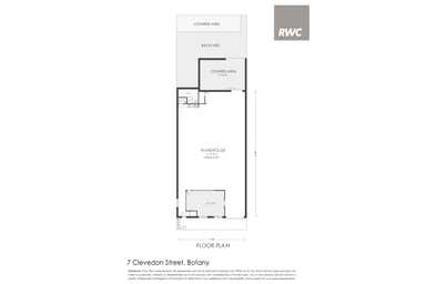 7 Clevedon Street Botany NSW 2019 - Floor Plan 1