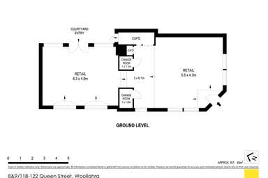 Shops 8 & 9 118-122 Queen Street Woollahra NSW 2025 - Floor Plan 1