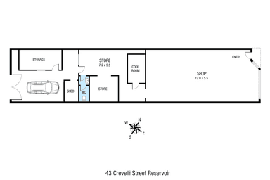 43 Crevelli Street Reservoir VIC 3073 - Floor Plan 1