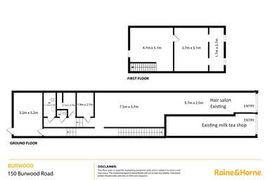 150 Burwood Road Burwood NSW 2134 - Floor Plan 1