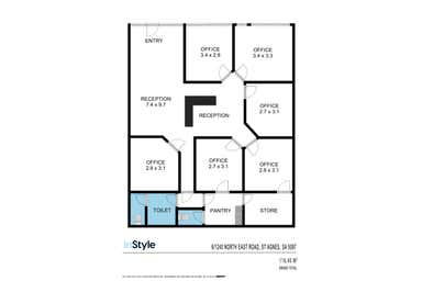 6/1240 North East Road St Agnes SA 5097 - Floor Plan 1