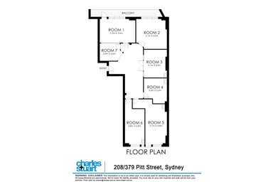 Suites 207 & 208, 379-383 Pitt Street Sydney NSW 2000 - Floor Plan 1