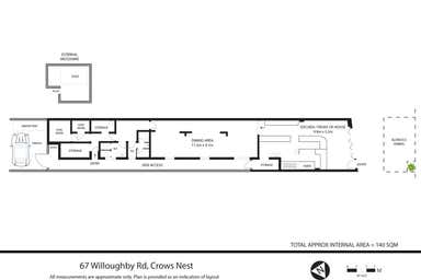 67 Willoughby Road Crows Nest NSW 2065 - Floor Plan 1