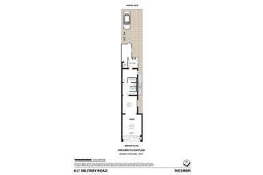 637 Military Road Mosman NSW 2088 - Floor Plan 1