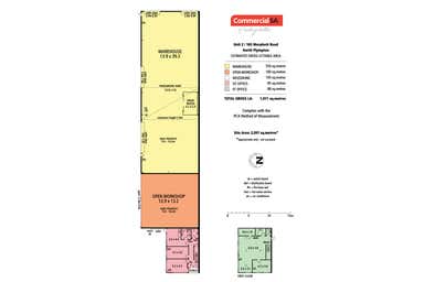 Unit 2, 165 Morphett Road North Plympton SA 5037 - Floor Plan 1