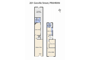 201 Greville Street Prahran VIC 3181 - Floor Plan 1