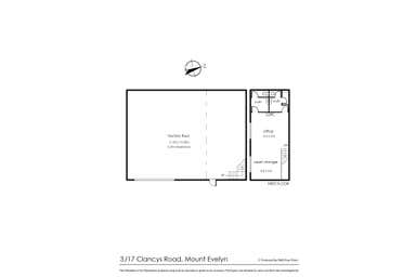 3 (17B), 17 Clancys Road Mount Evelyn VIC 3796 - Floor Plan 1