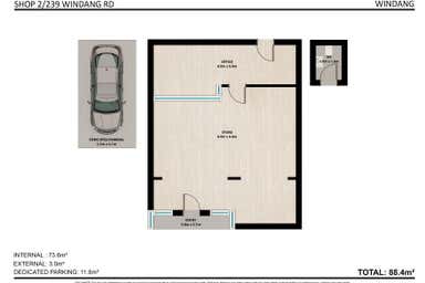 2/239 Windang Road Windang NSW 2528 - Floor Plan 1
