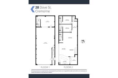 28 Dove St Cremorne VIC 3121 - Floor Plan 1