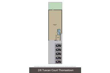 2/6 Tuscan Court Thomastown VIC 3074 - Floor Plan 1