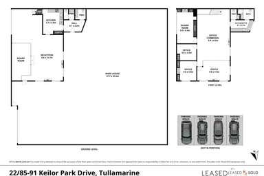 22/85-91 Keilor Park Drive Tullamarine VIC 3043 - Floor Plan 1