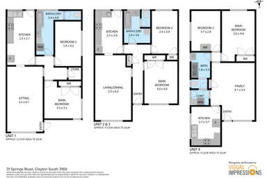 1-4/31 Springs Road Clayton South VIC 3169 - Floor Plan 1