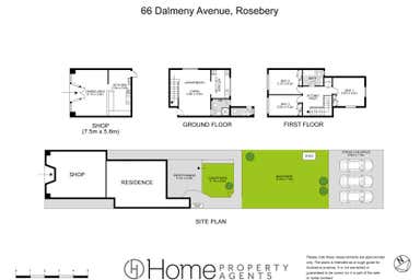 66 Dalmeny Ave Rosebery NSW 2018 - Floor Plan 1