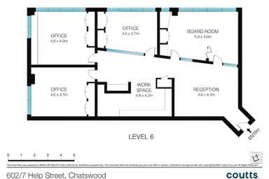 602/7 Help Street Chatswood NSW 2067 - Floor Plan 1