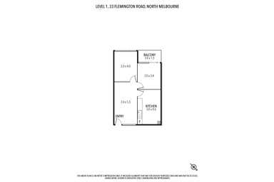 Level 1, 33 Flemington Road North Melbourne VIC 3051 - Floor Plan 1