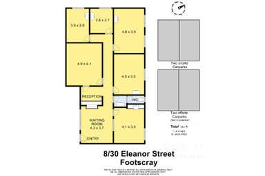 8/28-30 Eleanor Street Footscray VIC 3011 - Floor Plan 1