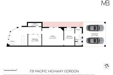 731 Pacific Highway Gordon NSW 2072 - Floor Plan 1