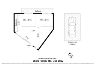 29/22-26 Fisher Road, Dee Why, NSW 2099, 29/22-26 Fisher Road Dee Why NSW 2099 - Floor Plan 1