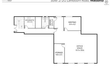 2/2G Lambourn Road Watsonia VIC 3087 - Floor Plan 1