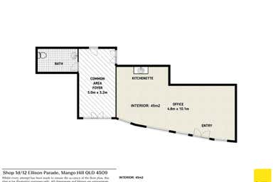 1D/12 Ellison Parade Mango Hill QLD 4509 - Floor Plan 1