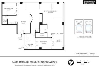 1001&1002, 83 Mount Street North Sydney NSW 2060 - Floor Plan 1