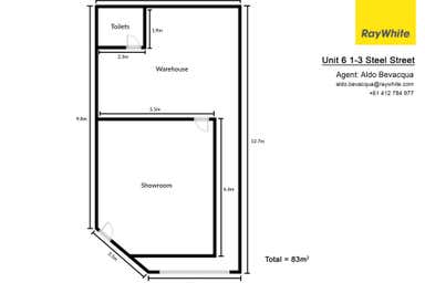 Unit 6/1-3 Steel Street Capalaba QLD 4157 - Floor Plan 1