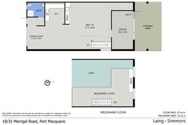 10/35 Merrigal Road Port Macquarie NSW 2444 - Floor Plan 1
