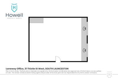 Laneway Office, 31 Thistle Street West South Launceston TAS 7249 - Floor Plan 1