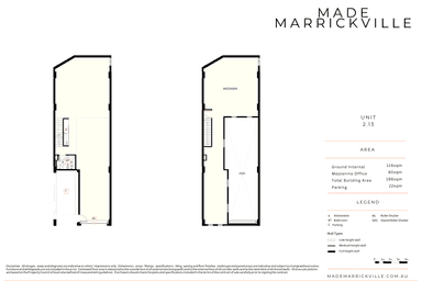 2.13, 18-30 Faversham Street Marrickville NSW 2204 - Floor Plan 1