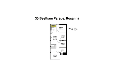 30 Beetham Parade Rosanna VIC 3084 - Floor Plan 1