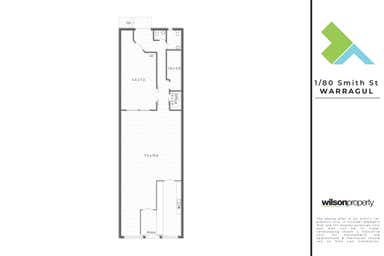 1/80 Smith Street Warragul VIC 3820 - Floor Plan 1