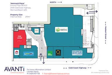 Mermaid Plaza, G06 & G07, 2400 Gold Coast Highway Mermaid Beach QLD 4218 - Floor Plan 1