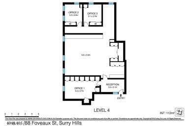 405/88 Foveaux Street Surry Hills NSW 2010 - Floor Plan 1